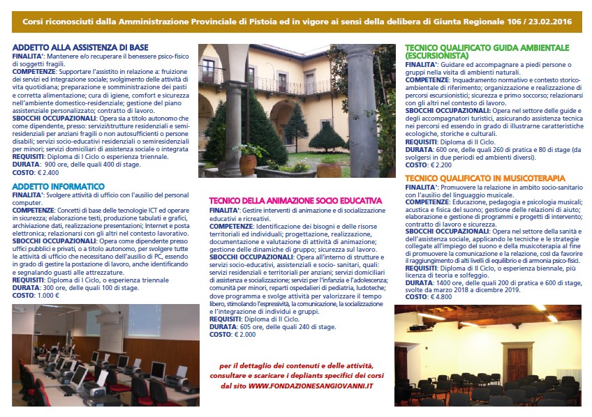 catalogo corsi
              riconosciuti 2